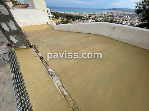 Obra de pavimento de hormigón realizada por PAVISS