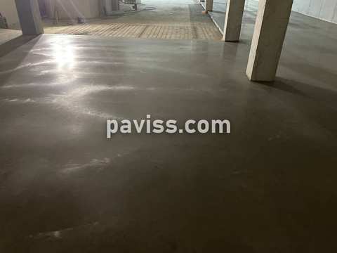 Obra de pavimento de hormigón realizada por PAVISS