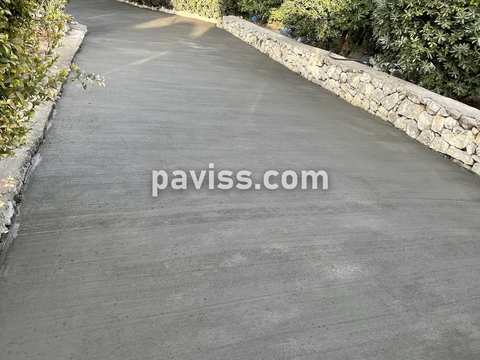Obra de pavimento de hormigón realizada por PAVISS