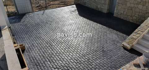 Obra de pavimento de hormigón realizada por PAVISS