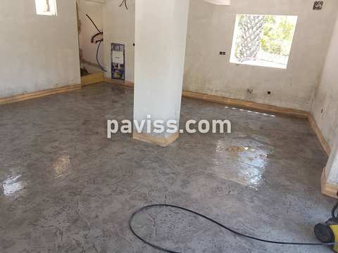 Obra de pavimento de hormigón realizada por PAVISS