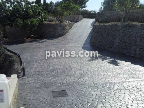 Obra de pavimento de hormigón realizada por PAVISS