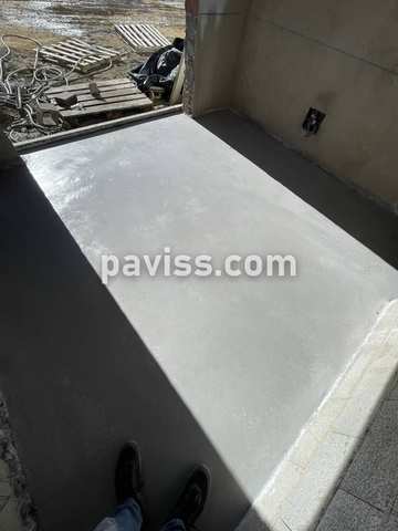 Obra de pavimento de hormigón realizada por PAVISS