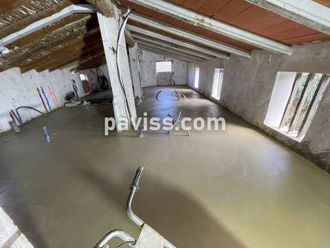 Obra de pavimento de hormigón realizada por PAVISS