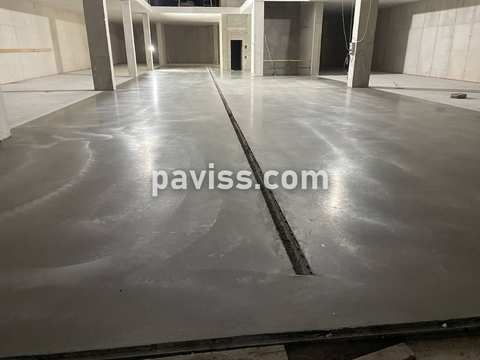 Obra de pavimento de hormigón realizada por PAVISS