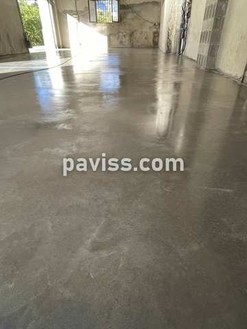 Obra de pavimento de hormigón realizada por PAVISS
