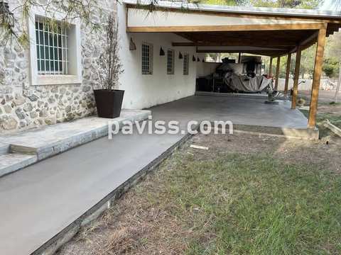 Obra de pavimento de hormigón realizada por PAVISS