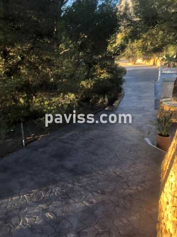 Obra de pavimento de hormigón realizada por PAVISS