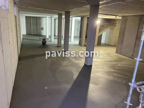 Obra de pavimento de hormigón realizada por PAVISS