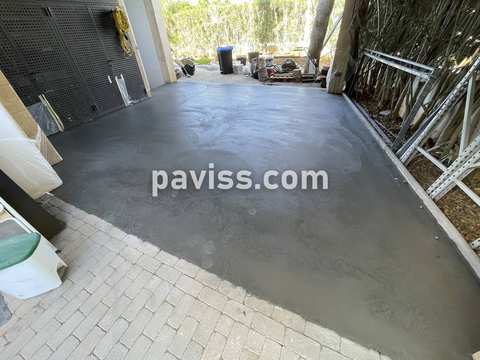 Obra de pavimento de hormigón realizada por PAVISS
