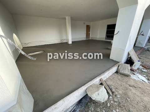 Obra de pavimento de hormigón realizada por PAVISS